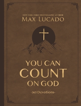 Imitation Leather You Can Count on God, Large Text Leathersoft: 365 Daily Devotions for Hope and Peace (a One-Year Devotional) - The Perfect Christian Gift for Women an Book