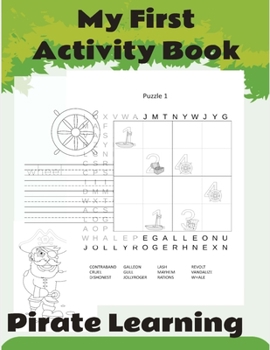 Paperback My First Pirate Activity Book