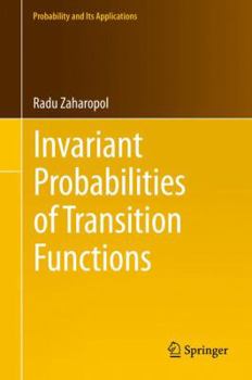 Hardcover Invariant Probabilities of Transition Functions Book