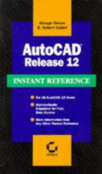 Paperback AutoCAD Release 12 Instant Reference Book