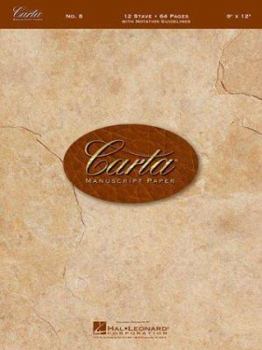 Spiral-bound Carta Manuscript Paper No. 8 - Basic Book