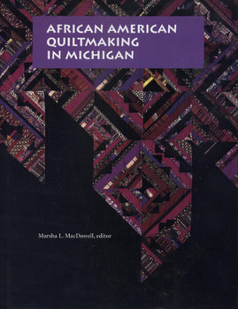 Hardcover African American Quiltmaking in Michigan Book