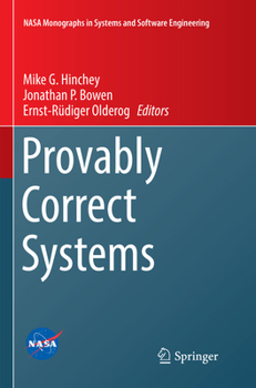 Paperback Provably Correct Systems Book