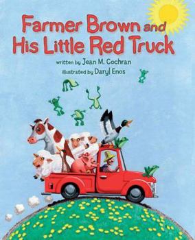Hardcover Farmer Brown and His Little Red Truck Book