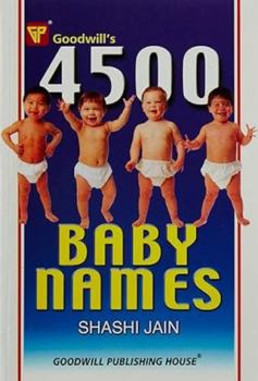 Paperback 4500 Baby Names Book
