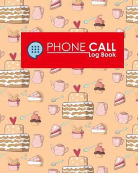 Paperback Phone Call Log Book