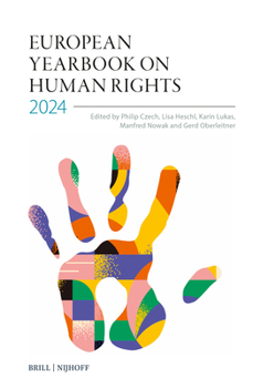 Hardcover European Yearbook on Human Rights 2024 Book