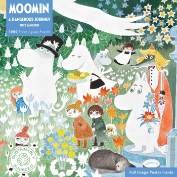 Misc. Supplies Adult Jigsaw Moomin: A Dangerous Journey Book