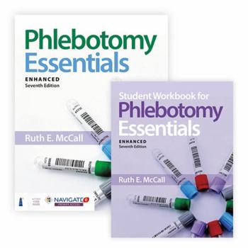 Paperback Phlebotomy Essentials + Student Workbook Book