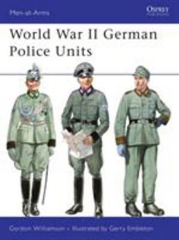 Paperback World War II German Police Units Book