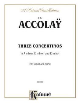 Paperback Three Concertinos (Kalmus Edition) Book