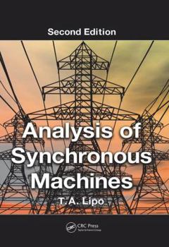 Paperback Analysis of Synchronous Machines Book