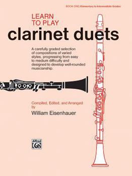 Paperback Learn to Play Clarinet Duets Book