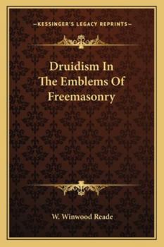 Paperback Druidism In The Emblems Of Freemasonry Book