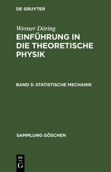 Hardcover Statistische Mechanik [German] Book