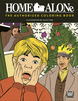 Paperback Home Alone: The Authorized Coloring Book