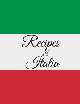 Paperback Recipes of Italia Book
