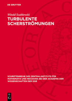 Hardcover Turbulente Scherströmungen [German] Book