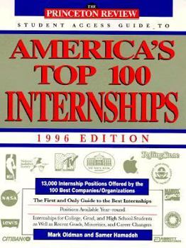 Paperback PR Student Access Guide: America's Top Internships 96 Ed: The First and Only Guide to the Best Internships Book