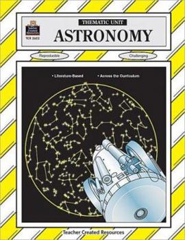 Paperback Astronomy Thematic Unit Book