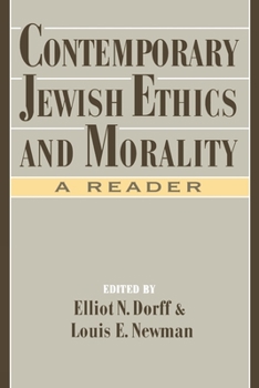 Paperback Contemporary Jewish Ethics and Morality: A Reader Book