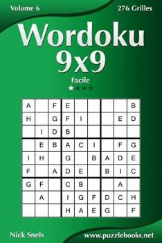 Paperback Wordoku 9x9 - Facile - Volume 6 - 276 Grilles [French] Book