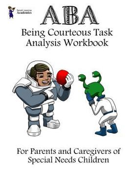 Paperback ABA Being Courteous Task Analysis Workbook Book