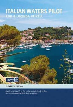 Hardcover Italian Waters Pilot Book
