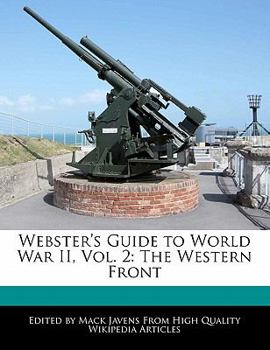 Paperback Webster's Guide to World War II, Vol. 2: The Western Front Book