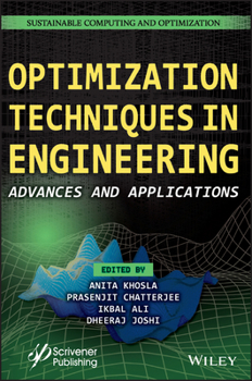 Hardcover Optimization Techniques in Engineering: Advances and Applications Book