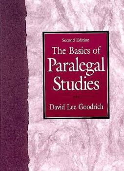 Hardcover The Basics of Paralegal Studies Book