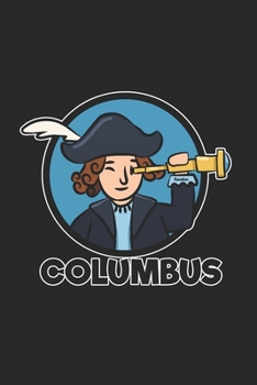 Paperback Columbus Day Notebook: Graph Paper Journal 6x9 - 120 Pages Book