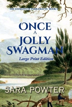 Paperback Once a Jolly Swagman: Large Print Edition Book
