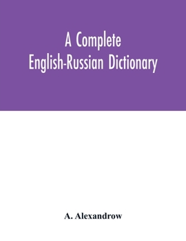 Paperback A complete English-Russian dictionary Book