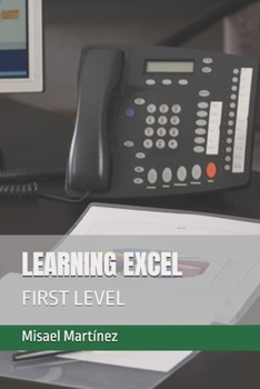 Paperback Learning Excel: First Level Book