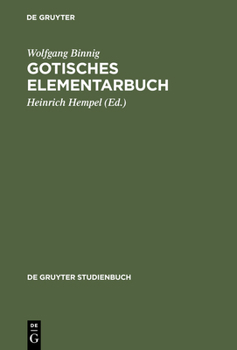 Hardcover Gotisches Elementarbuch [German] Book