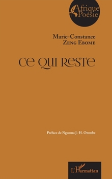 Paperback Ce qui reste [French] Book