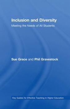 Hardcover Inclusion and Diversity: Meeting the Needs of All Students Book