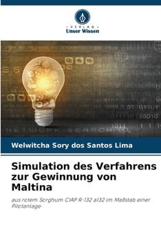 Paperback Simulation des Verfahrens zur Gewinnung von Maltina [German] Book