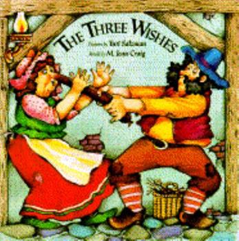 Paperback The Three Wishes (An Easy-To-Read Folktale) Book