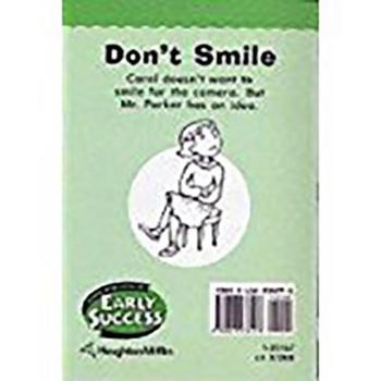 Houghton Mifflin Early Success: Don't Smile
