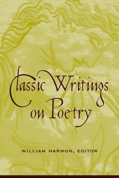 Hardcover Classic Writings on Poetry Book