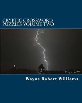 Paperback Cryptic Crossword Puzzles Book