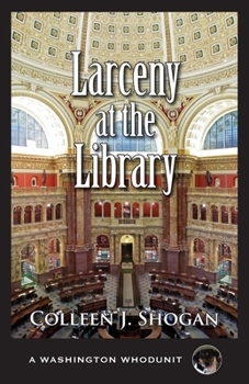 Paperback Larceny at the Library Book