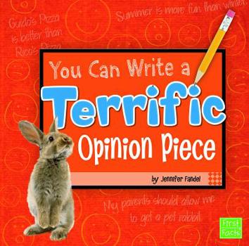 Paperback You Can Write a Terrific Opinion Piece Book