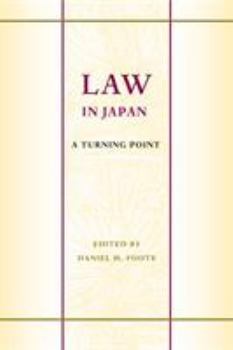Hardcover Law in Japan: A Turning Point Book