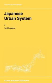 Hardcover Japanese Urban System Book