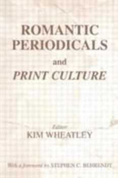 Paperback Romantic Periodicals and Print Culture Book