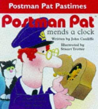 Postman Pat Makes a Clock-H - Book  of the Postman Pat