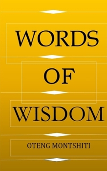 Paperback Words of wisdom Book